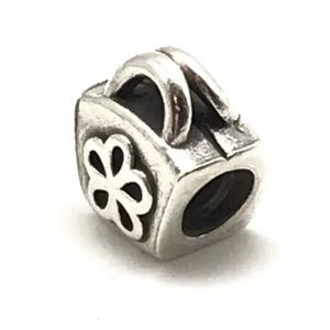 Pandora Flower Purse Charm